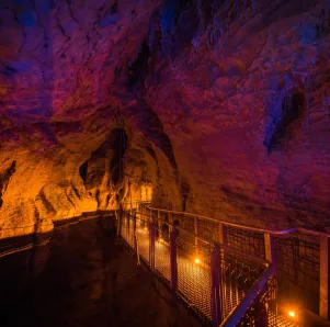 Magical weekend away above and below ground